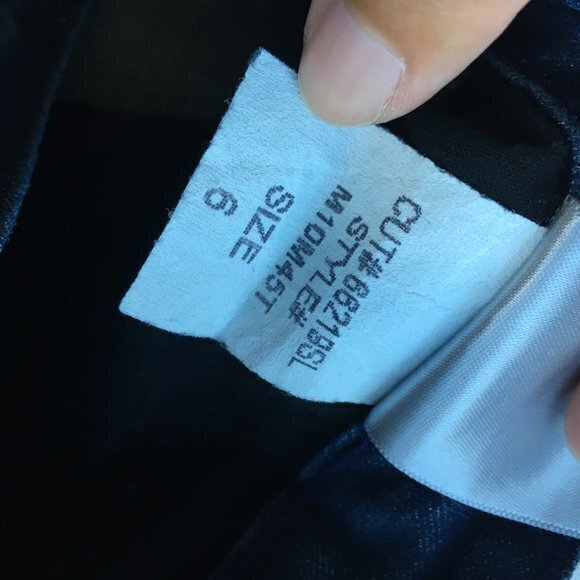 NYDJ Clarissa Ankle Pants in Dark Wash #M10M45T Womens Size 6 - Picture 5 of 8